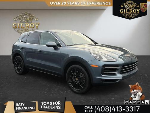 Biscay Blue Metallic 2019 Porsche Cayenne Cayenne