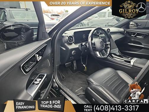 Black 2022 Mercedes-Benz C-Class Sedan