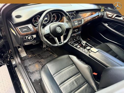 Black 2014 Mercedes-Benz CLS-Class S 4MATIC