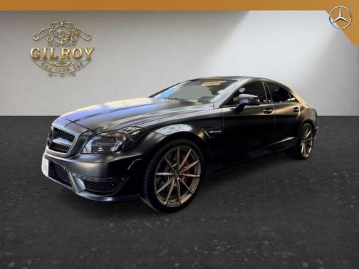Black 2014 Mercedes-Benz CLS-Class S 4MATIC