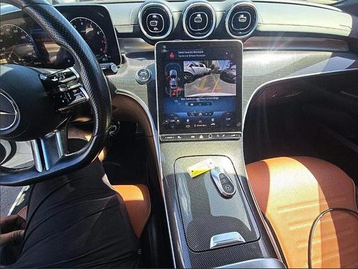 MANUFAKTUR Moonlight White Metallic 2022 Mercedes-Benz C-Class Sedan