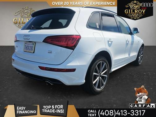 White 2015 Audi Q5 3.0 TDI Premium Plus