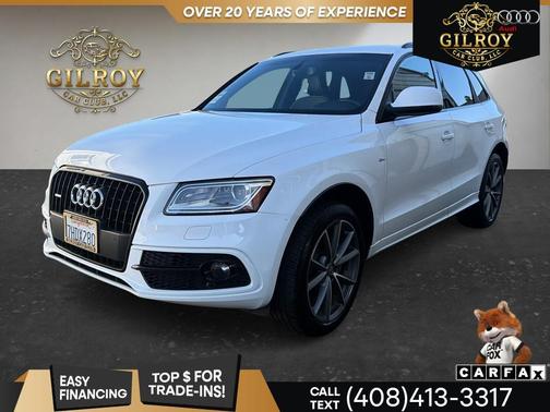 White 2015 Audi Q5 3.0 TDI Premium Plus