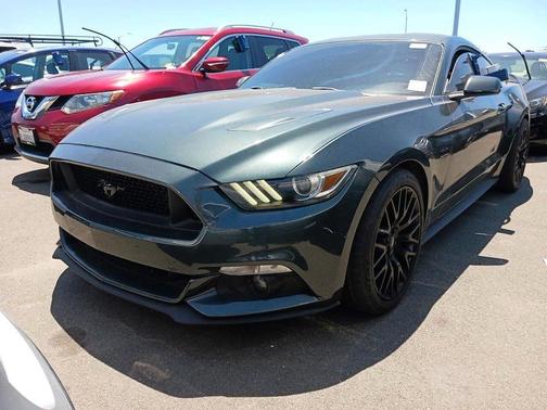 Green 2016 Ford Mustang GT Premium