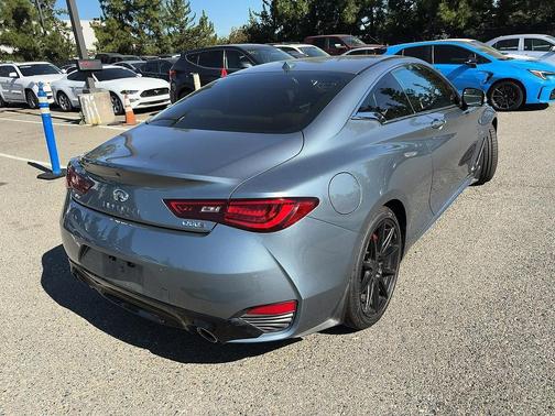 Blue 2017 INFINITI Q60 3.0t Red Sport 400