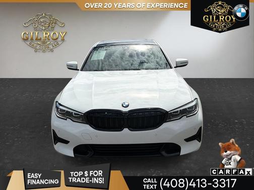 White 2021 BMW 330