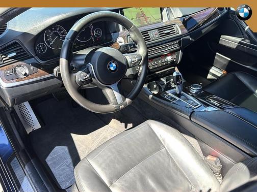 Mediterranean Blue Metallic 2015 BMW 528