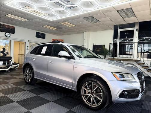 Silver 2015 Audi Q5 3.0T Premium Plus
