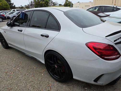 White 2017 Mercedes-Benz AMG C 43 4MATIC