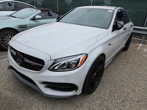 White 2017 Mercedes-Benz AMG C 43 4MATIC