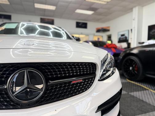 White 2017 Mercedes-Benz AMG C 43 4MATIC