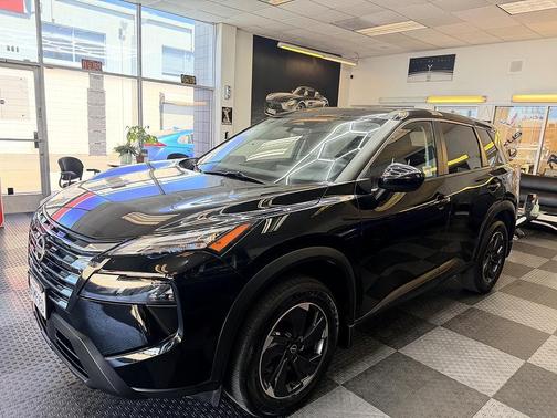 Black 2025 Nissan Rogue SV