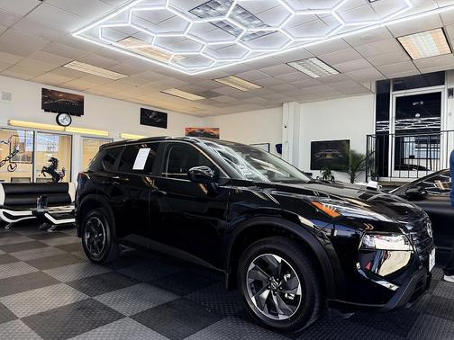 Black 2025 Nissan Rogue SV