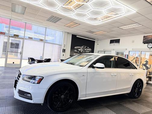 White 2016 Audi A4 2.0T Premium Plus