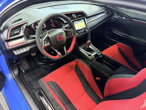 Boost Blue Pearl 2021 Honda Civic Type R Touring