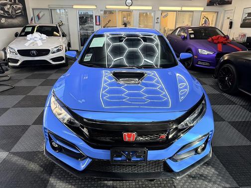 Boost Blue Pearl 2021 Honda Civic Type R Touring