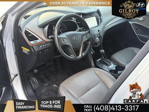 Circuit Silver 2018 Hyundai SANTA FE Limited Ultimate