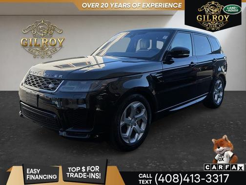 Borealis Black Metallic 2019 Land Rover Range Rover Sport HSE