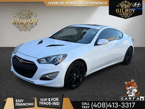 Casablanca White 2013 Hyundai Genesis Coupe 3.8 Grand Touring