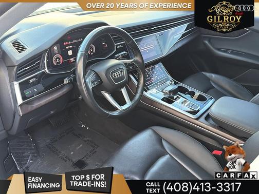 White 2019 Audi Q8 3.0T Premium Plus