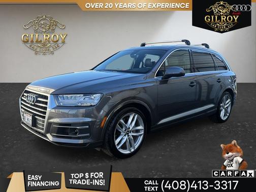 Graphite Gray Metallic 2018 Audi Q7 3.0T Prestige