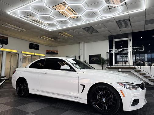 White 2018 BMW 430 i