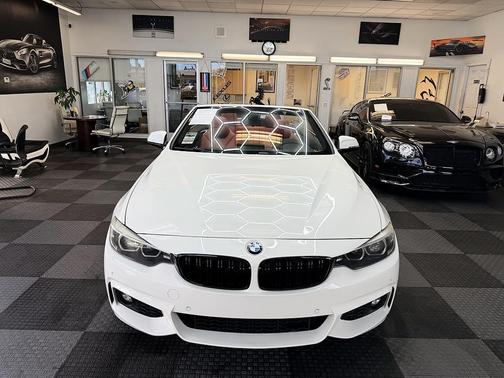 White 2018 BMW 430 i
