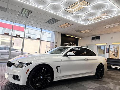 White 2018 BMW 430 i