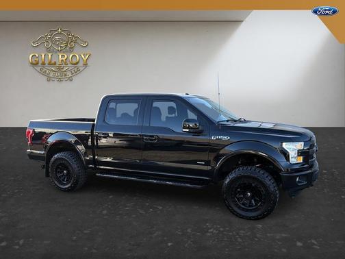 Shadow Black 2016 Ford F-150 Lariat