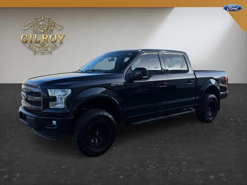 Shadow Black 2016 Ford F-150 Lariat