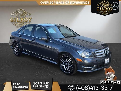 Steel Grey Metallic 2013 Mercedes-Benz C-Class Sport
