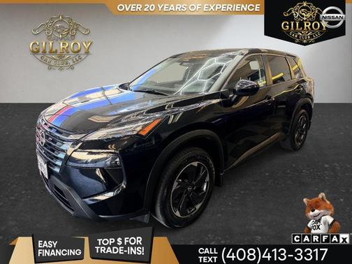 Black 2025 Nissan Rogue SV