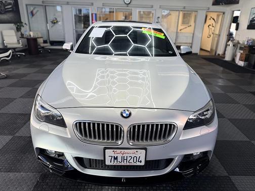 Cashmere Silver Metallic 2015 BMW 550 M-SPORT
