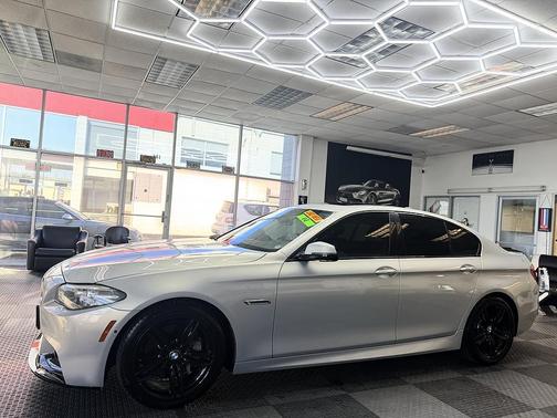 Cashmere Silver Metallic 2015 BMW 550 M-SPORT