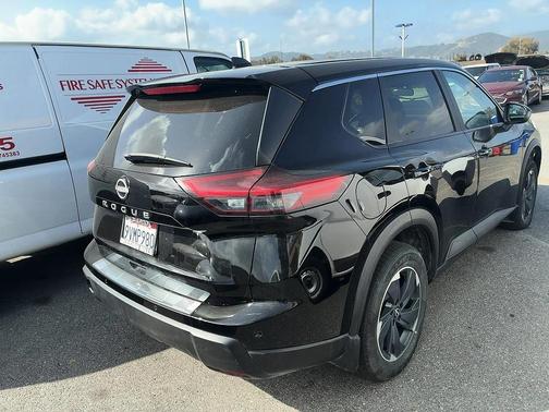 Black 2025 Nissan Rogue SV