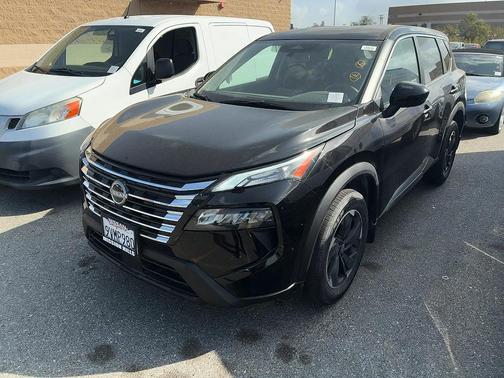 Black 2025 Nissan Rogue SV