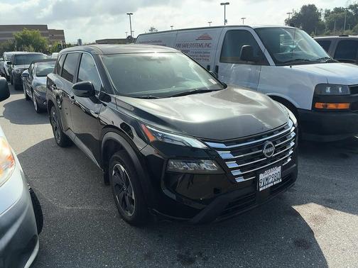 Black 2025 Nissan Rogue SV