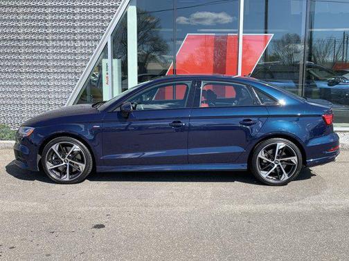 Cosmos Blue Metallic 2020 Audi A3 Premium