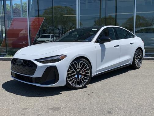 Glacier White Metallic 2026 Audi S5 3.0T Prestige