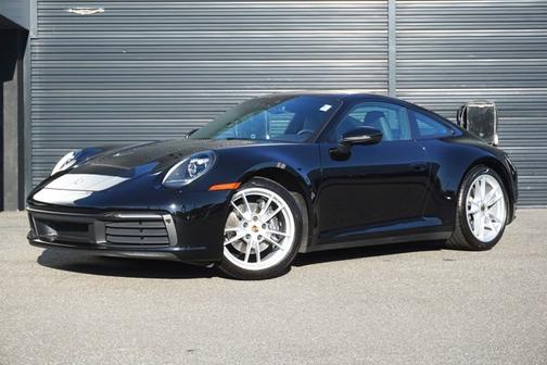 Black 2020 Porsche 911 Carrera