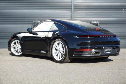 Black 2020 Porsche 911 Carrera