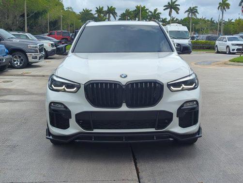 Alpine White 2021 BMW X5 M50i