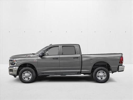 Ceramic Gray Clearcoat 2026 RAM 2500 Black Express Crew Cab 4x4 6'4' Box