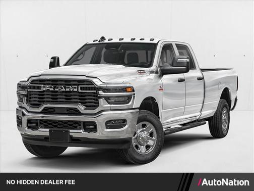 Bright White Clearcoat 2026 RAM 3500 Limited Crew Cab 4x4 8' Box