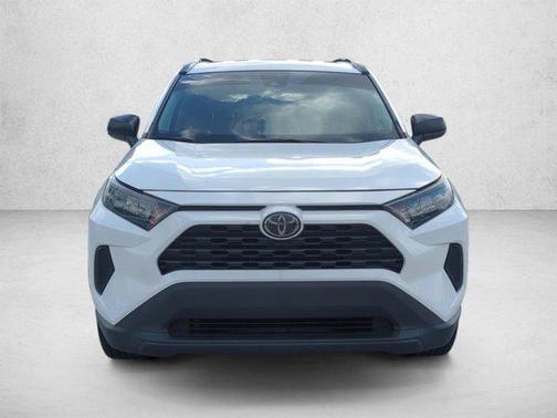 Super White 2019 Toyota RAV4 LE