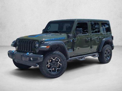 Sarge Green Clearcoat 2023 Jeep Wrangler 4xe Rubicon