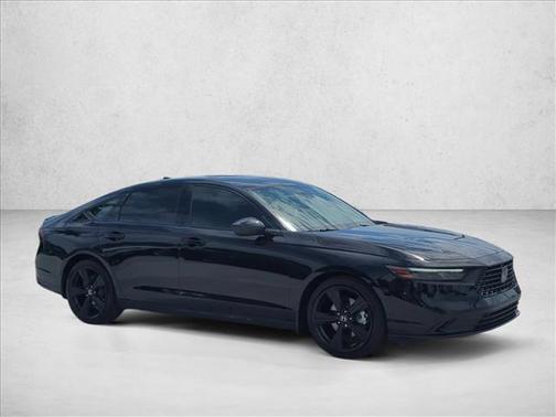 Crystal Black Pearl 2024 Honda Accord Hybrid Sport-L