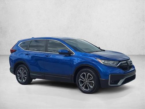 Blue 2022 Honda CR-V 2WD EX