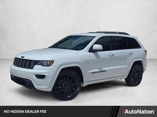 Bright White Clearcoat 2019 Jeep Grand Cherokee Altitude