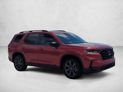 Radiant Red Metallic II 2024 Honda Pilot Sport